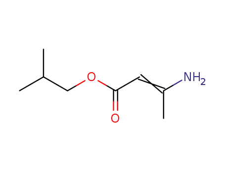 Molecular Structure of 52937-90-3 (3-AMINO-2-BUTENOICACIDISOBUTYLESTER)