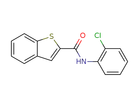 benzo[<i>b</i>]thiophene-2-carboxylic acid-(2-chloro-anilide)