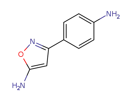 3-(4-aminophenyl)isoxazol-5-amine