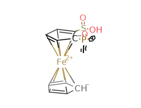 o-diphenylphosphinoferrocene sulfonic acid