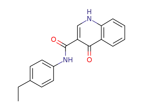 N-(4-ethylphenyl)-4-oxo-1,4-dihydroquinoline-3-carboxamide