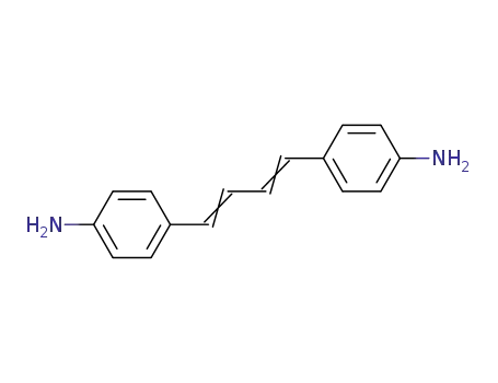 Molecular Structure of 13752-54-0 (Benzenamine, 4,4'-(1,3-butadiene-1,4-diyl)bis-)