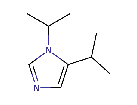 Molecular Structure of 61278-66-8 (1H-Imidazole, 1,5-bis(1-methylethyl)-)