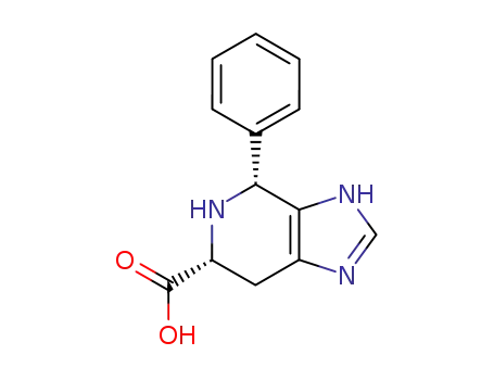 cis-1-phenyl-1,2,3,4-tetrahydroimidazo<4,5-c>pyridine-3-carboxylic acid