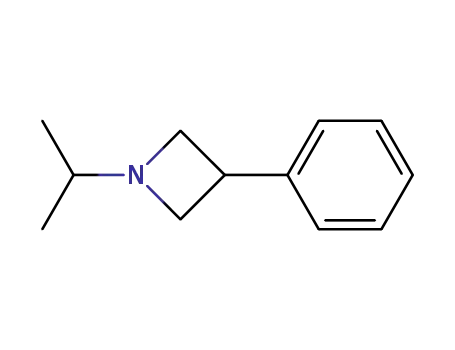 Molecular Structure of 7215-13-6 (3-phenyl-1-(propan-2-yl)azetidine)