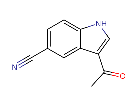 3-acetyl-indole-5-carbonitrile