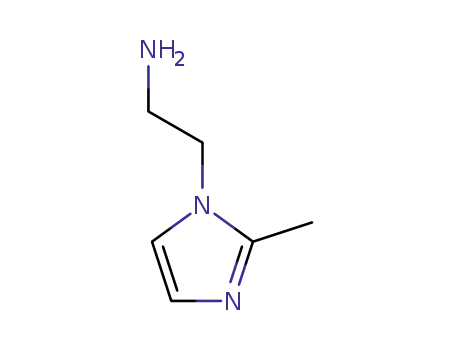 Molecular Structure of 113741-01-8 (2-(2-METHYL-IMIDAZOL-1-YL)-ETHYLAMINE 2HCL)