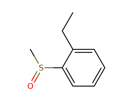 Benzene,1-ethyl-2-(methylsulfinyl)-