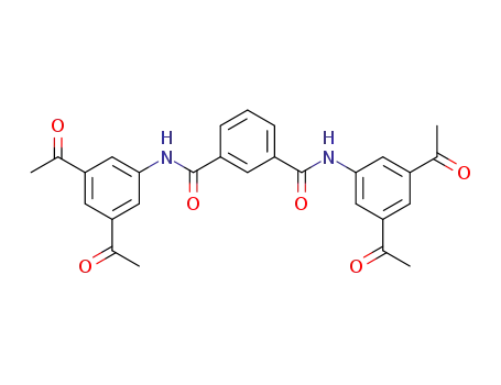 N,N'-bis(3,5-diacetylphenyl) (isophthalic acid diamide)