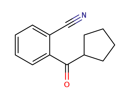 Molecular Structure of 898791-34-9 (2-CYANOPHENYL CYCLOPENTYL KETONE)
