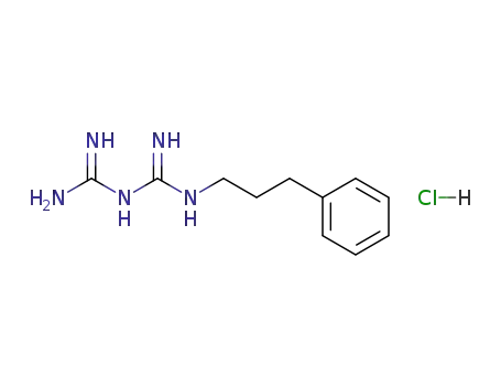 Molecular Structure of 2113-10-2 (1-(diaminomethylidene)-2-(3-phenylpropyl)guanidine)