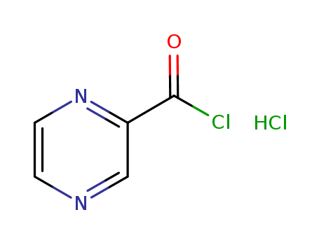 2-Pyrazinecarbonylchloride, hydrochloride (1:1)