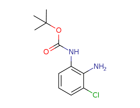 (2-AMINO-3-CHLORO-PHENYL)-CARBAMIC ACID TERT-BUTYL ESTER