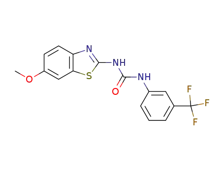 1-(6-methoxybenzo[d]thiazol-2-yl)-3-(3-(trifluoromethyl)phenyl)urea