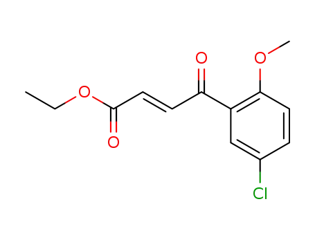 ethyl (E)-4-(5-chloro-2-methoxyphenyl)-4-oxobut-2-enoate