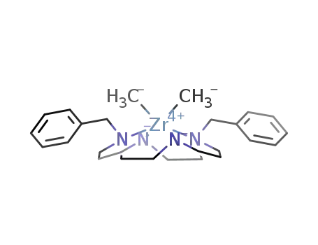 dimethyl(trans-N,N'-dibenzylcyclam<sup>(2-)</sup>)zirconium