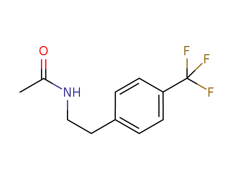 Molecular Structure of 625128-23-6 (N-[2-[4-(trifluoromethyl)phenylethyl]-acetamide)
