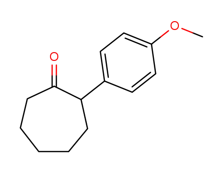 2-(4-methoxyphenyl)cycloheptan-1-one