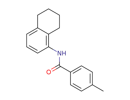4-methyl-N-(5,6,7,8-tetrahydronaphthalen-1-yl)benzamide