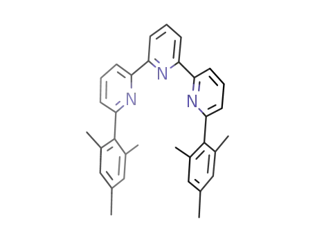 Molecular Structure of 477736-57-5 (2,2':6',2''-Terpyridine, 6,6''-bis(2,4,6-trimethylphenyl)-)