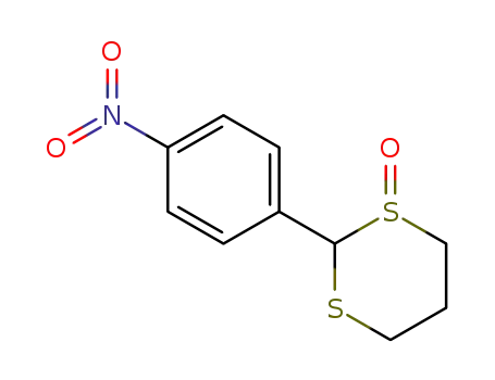 2-(4-nitrophenyl)-1,3-dithiane 1-oxide