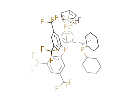 (S)-1-{(R)-2-[Bis[3,5-bis(trifluoromethyl)phenyl]phosphino]-ferrocenyl}ethyldicy