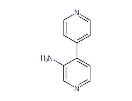 Molecular Structure of 52311-43-0 ([4,4'-Bipyridin]-3-amine)