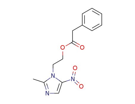 Benzeneacetic acid,2-(2-methyl-5-nitro-1H-imidazol-1-yl)ethyl ester
