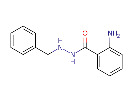 Molecular Structure of 18852-03-4 (Benzoic acid, 2-amino-, 2-(phenylmethyl)hydrazide)