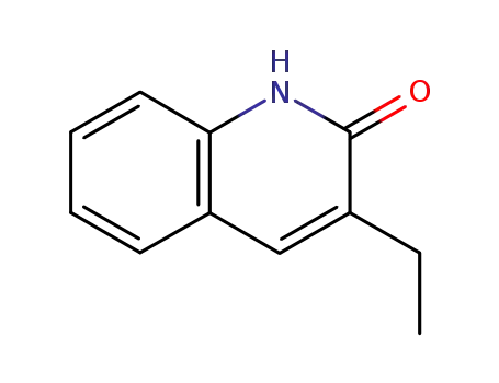 Molecular Structure of 2217-31-4 (3-ETHYL-2-HYDROXYQUINOLINE)