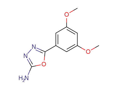5-(3,5-dimethoxyphenyl)-1,3,4-oxadiazol-2-amine