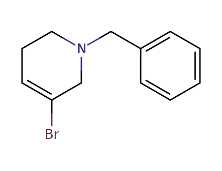 Molecular Structure of 1159982-62-3 (1-Benzyl-3-broMo-1,2,5,6-tetrahydropyridine)