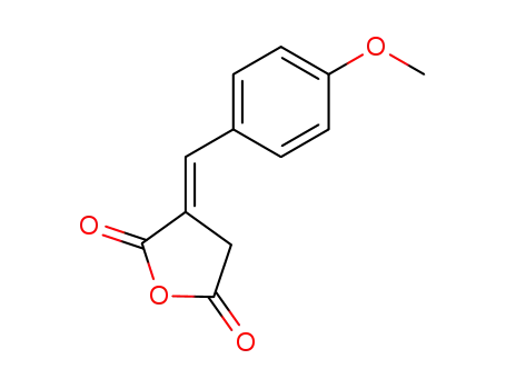 ((<i>E</i>)-4-methoxy-benzylidene)-succinic acid-anhydride