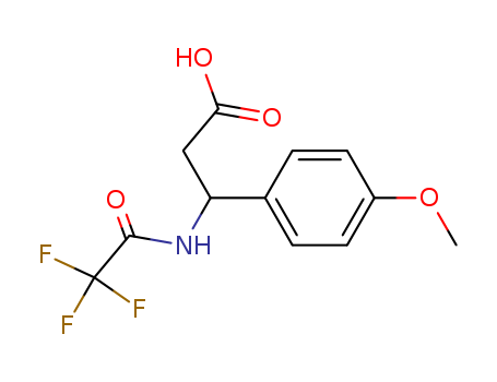 3-(4-Methoxy-phenyl)-3-(2,2,2-trifluoro-acetylamino)-propionic acid