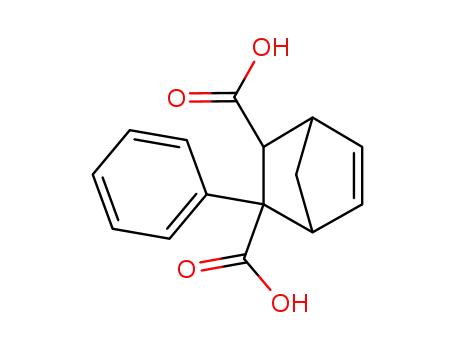 Molecular Structure of 92549-65-0 (2-phenylbicyclo[2.2.1]hept-5-ene-2,3-dicarboxylic acid)