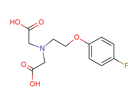 β-(p-Fluorophenoxy)ethyliminodiacetic acid