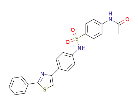 4-(p-acetamidobenzenesulphanilamido)-2-phenylthiazole