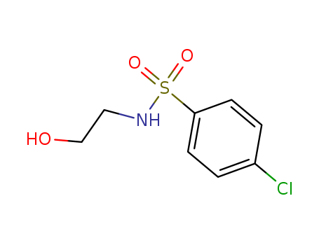 Benzenesulfonamide,4-chloro-N-(2-hydroxyethyl)- cas  6419-69-8