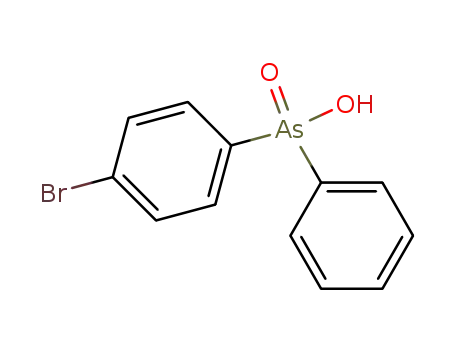 Molecular Structure of 6973-86-0 ((4-bromophenyl)-phenyl-arsinic acid)