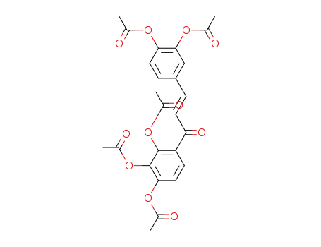 3,4,2',3',4'-pentaacetoxy-<i>trans</i>-chalcone