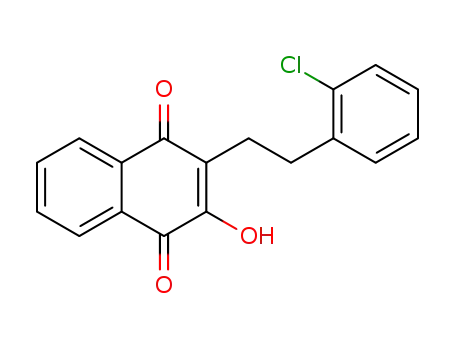 2-(2-chloro-phenethyl)-3-hydroxy-[1,4]naphthoquinone