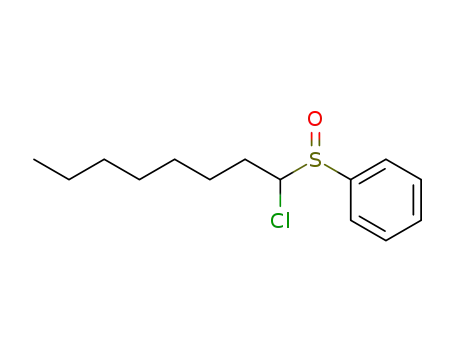 (1-chloro-octane-1-sulfinyl)-benzene