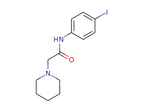 N-(4-iodophenyl)-2-(piperidin-1-yl)acetamide