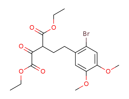 (2-bromo-4,5-dimethoxy-phenethyl)-oxalacetic acid diethyl ester