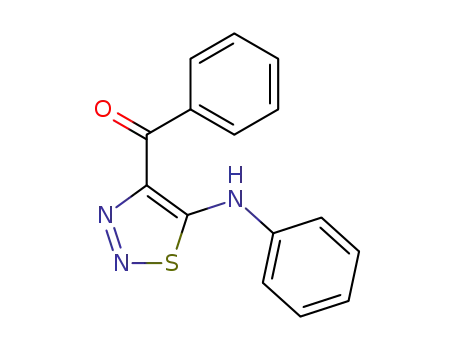 (5-anilino-[1,2,3]thiadiazol-4-yl)-phenyl-methanone