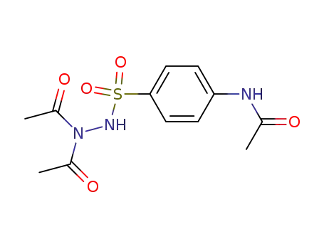 Molecular Structure of 80414-98-8 (N'N'-diacetyl p-acetamidobenzenesulfonohydrazide)