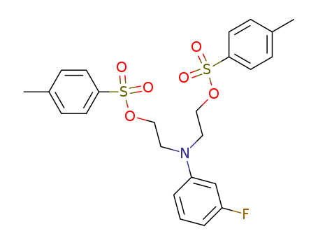 Ethanol,2,2'-[(3-fluorophenyl)imino]bis-, bis(4-methylbenzenesulfonate) (ester) (9CI) cas  15314-35-9