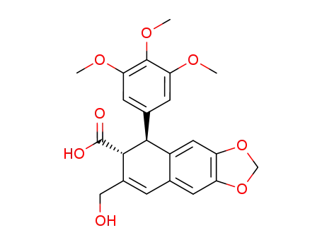 (+/-)-α-apopicropodophyllinic acid