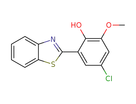 2-benzothiazol-2-yl-4-chloro-6-methoxy-phenol