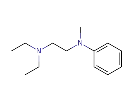 Molecular Structure of 74474-29-6 (1,2-Ethanediamine,N1,N1-diethyl-N2-methyl-N2-phenyl-)